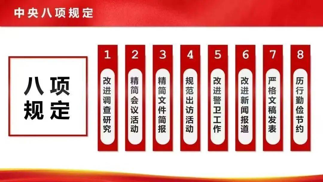 什么是中央八项规定？什么是中央八项规定精神？