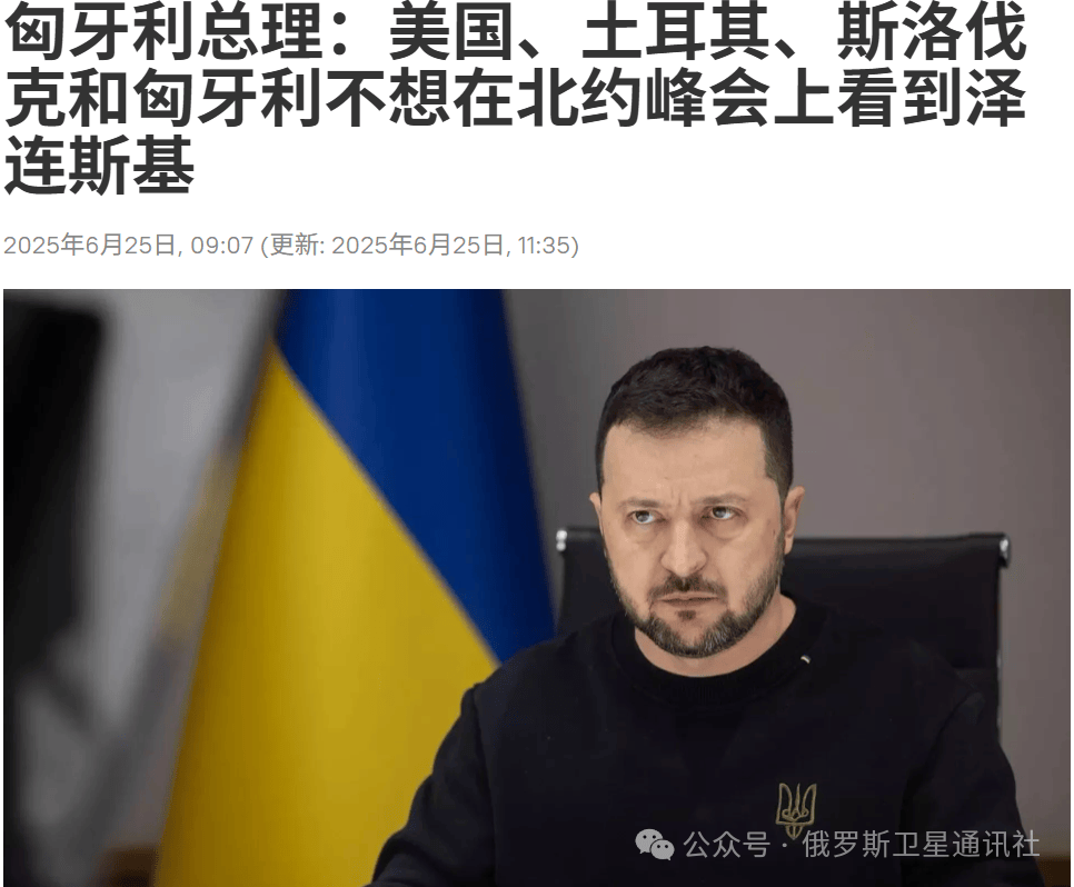 泽连斯基承认乌克兰目前不可能加入北约